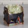 Kashpo wooden 10.5 × 10 × 11 cm Gift Roxy Smith "Teacher. Owl, Cretaceous Board", Box