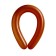 Latex Twisting Ball 350, Macarun, set 100 pcs., Chocolate color
