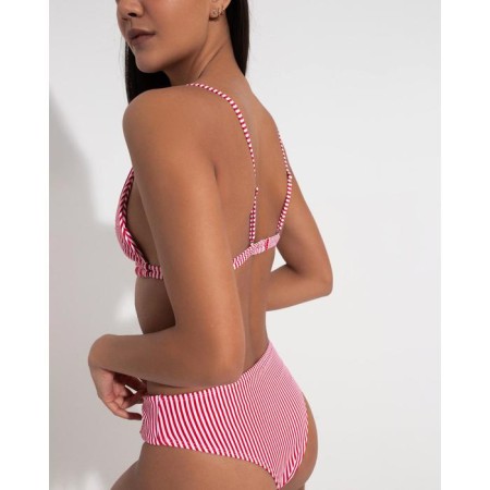 Separate Minaku "Stripe" swimsuit, size 44, red color-4
