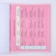 An objective note 48 sheets, A5, pink series, from reference. mat. "September 1: English", cover coated cardboard 230 gr., Inner block in a cage 80 gr., White is 96%