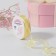 Decorative tape, nylon/satin, 20 mm, 18 ± 1 m, vanilla color