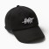 Women's cap Minaku "Heart", Black Color, Rr. 54-56