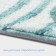 Savanna Bath and toilet mat, 50 × 80 cm, green color