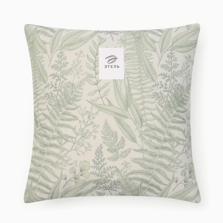 Case on a pillow of foliage Ethel 43*43 cm, centered, 100% polyester-5
