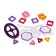Magnetic designer "Mini Magic Magnet", 58 parts
