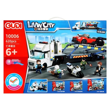 Constructor Police "Auto -Uglings", 620 parts-4