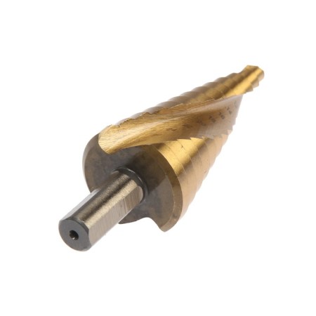 Drill step tundra pro, HSS, tin, spiral profile, trihedral. Saar, 6-30 mm-1