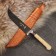 Knife Pchak Sharkhon-Small, Bone, Erma, Garda tin, ShH-15 (13-15cm)