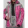 Ski jacket female winter, size 58, pink color