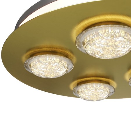 Ceiling Lamp Maytoni Mod361CL-L58BS3K, LED, 56 W, 600X600X102 mm, 1400 lm, 3000k, brass-2