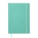 Notepad A5 "Mint", 60 sheets, without Linovka, artificial leather, thermoting, tinted OFSET BLOCK 70g/m2