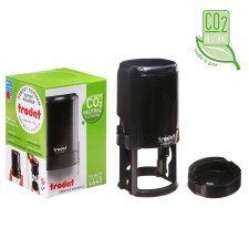 Equipment for round printing automatic Trodat Printy 4642, diameter 42 mm, with a lid, black body