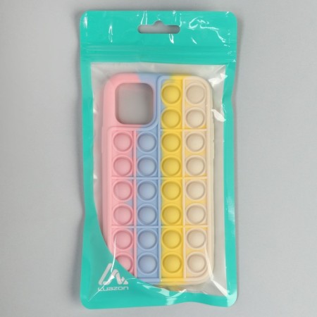 Pop it in the form of a case on the phone, silicone, multi -colored-3