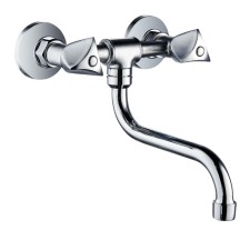 Kitchen mixer RMS SL119-361, wall, two-wound, chrome