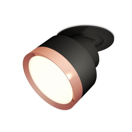 A set of built -in rotary lamp Ambrella Light, Techno, XM8102503, Black Sand Color