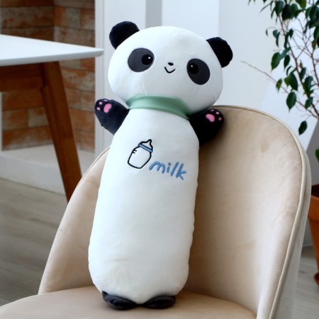 Soft toy-pandy "Panda", 50 cm, white-black color