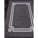 Rectangular carina carina rugs larina, size 80x150 cm, color 01