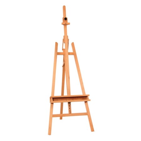 Molbert Floor Lira with an inclined rod gamma "Studio", 65.5*85*164 (225) cm, beech
