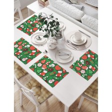 A set of napkins for setting the table 