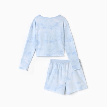 Women's costume (longshit and shorts) KAFTAN p. 40-42, blue-5