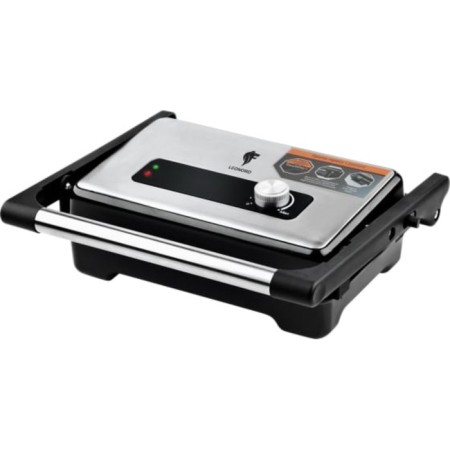 Electric grill Leonord Le-1735, 1200 W, anti-stick coating, 26x16.5 cm, black-3