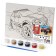 Picture on numbers for children "Jeep", 21 x 15 cm