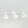 Aurora lamp 3x60W E14 white 54x20x12cm