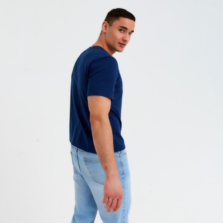 Men's T-shirt Minaku Regular Fit: Blue color, rr 52-4