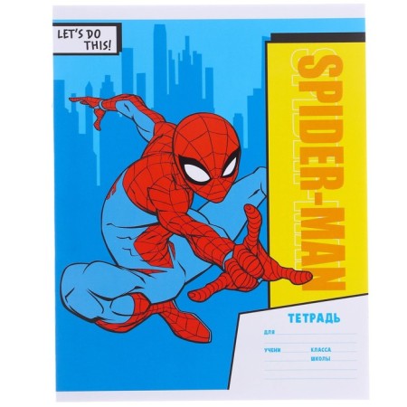 A set of first grader in the folder, spider-man, 40 items-34