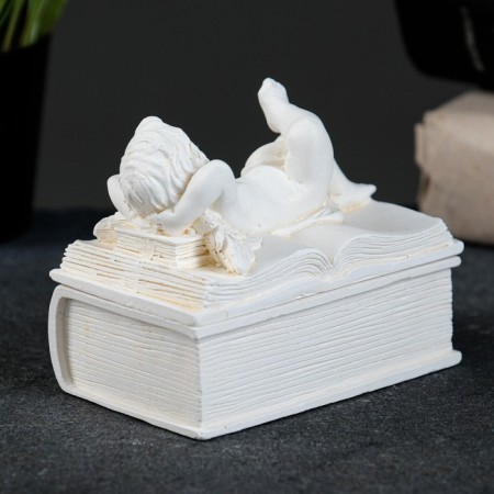 The box "Angel lies" gilding, 9x7x6cm-1