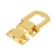 Castle Castle on the box ZM01, 2.5x2 cm, color gold
