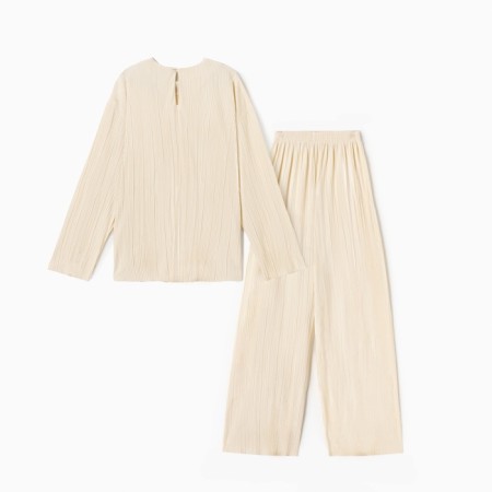 Women's costume (blouse and trousers) Mist Classic Collection, p. 44-46, beige-9