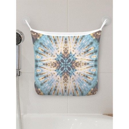 Organizer in a bath on suction cups "Star Metamorphoses", for storing toys and trifles, size 33x39 cm