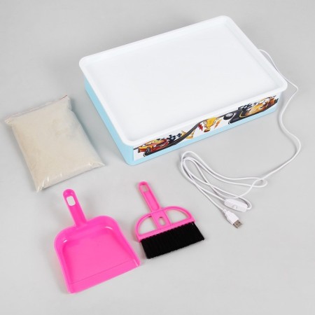A tablet for drawing with sand "Cool cars", mod. TB-02-1