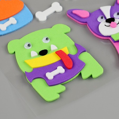 A set of stickers from EVA "Dogs", 9 pcs.-1