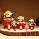 Domeshoshka 10-doll "Regina", 12-13 cm