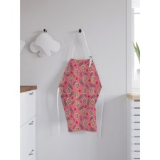 Apron of a kitchen with a photo print 