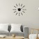 Walls Wall Interior, 3D "Rays", silent, sticker, large, D-40 cm