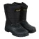 Combined winter boots (snowbuses), TEP+artificial fur, black color, size 43