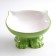 Ceramic “Kisa” bowl on the stall-lapcs 200 ml 13 x 12 x 8 cm, dark green