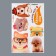 Sticking plastic interior color "Plush dogs" 60x90 cm