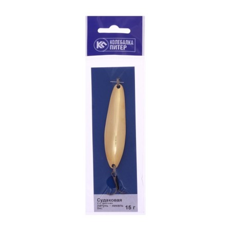 Petersburg flowering oscillating "pike perch", yellow-white color, 15 g-1