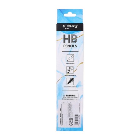 Pencil Chernographic NV with an eraser, ruler, Triangular Mix case-9