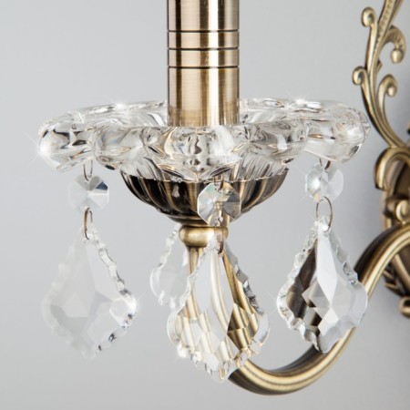 Bra with Crystal Elisha, 60W, E14, 27x12x28 cm-1