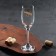 Champagne glasses "The most beautiful"