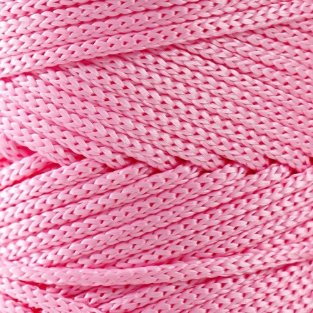 Yarn "Macrame XL" 100% polyester 130m/250g (147 pink)-2