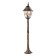 Park lamp Arte Lamp Madrid A1541PA-1BN, E27, 75 W, 18x18x100 cm, brown