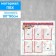Information for parents, 5 flat pockets A4 and 1 voluminous pocket A5, 90 × 90 cm
