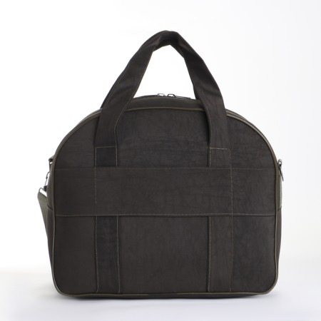 Small 37 L (S) suitcase with Sacvoyage bag, lightning department, extension, Khaki color-10