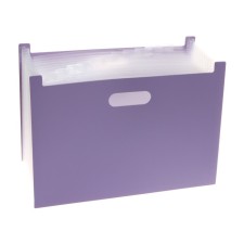 Folder 12 departments, A4, purple pastel